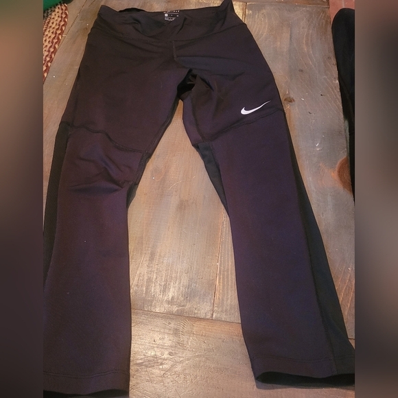 Nike Dri-fit Black Leggings Small - Picture 1 of 7